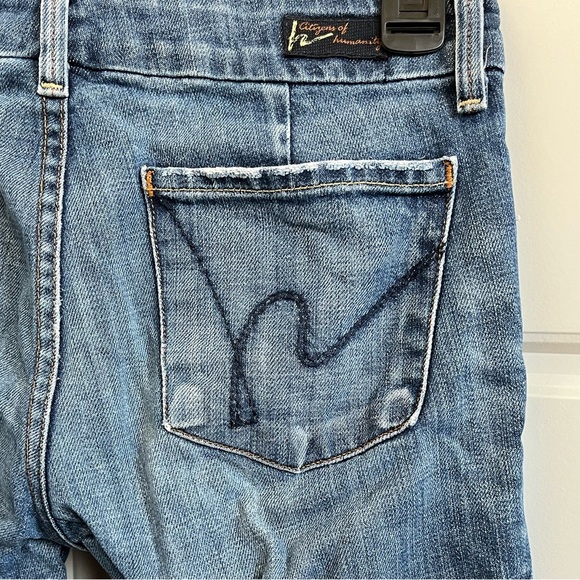 Citizens of Humanity Faye #003 Low Waist Full Leg Size 27 - Picture 5 of 7